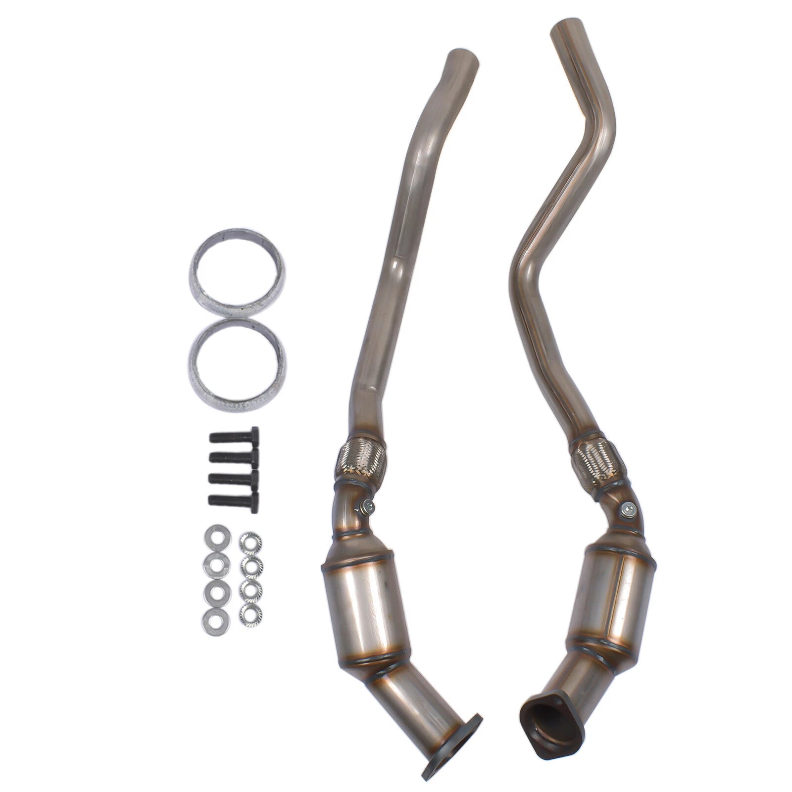 2X Catalytic Converters for Chrysler 300, Magnum, Charger (2005–2007)