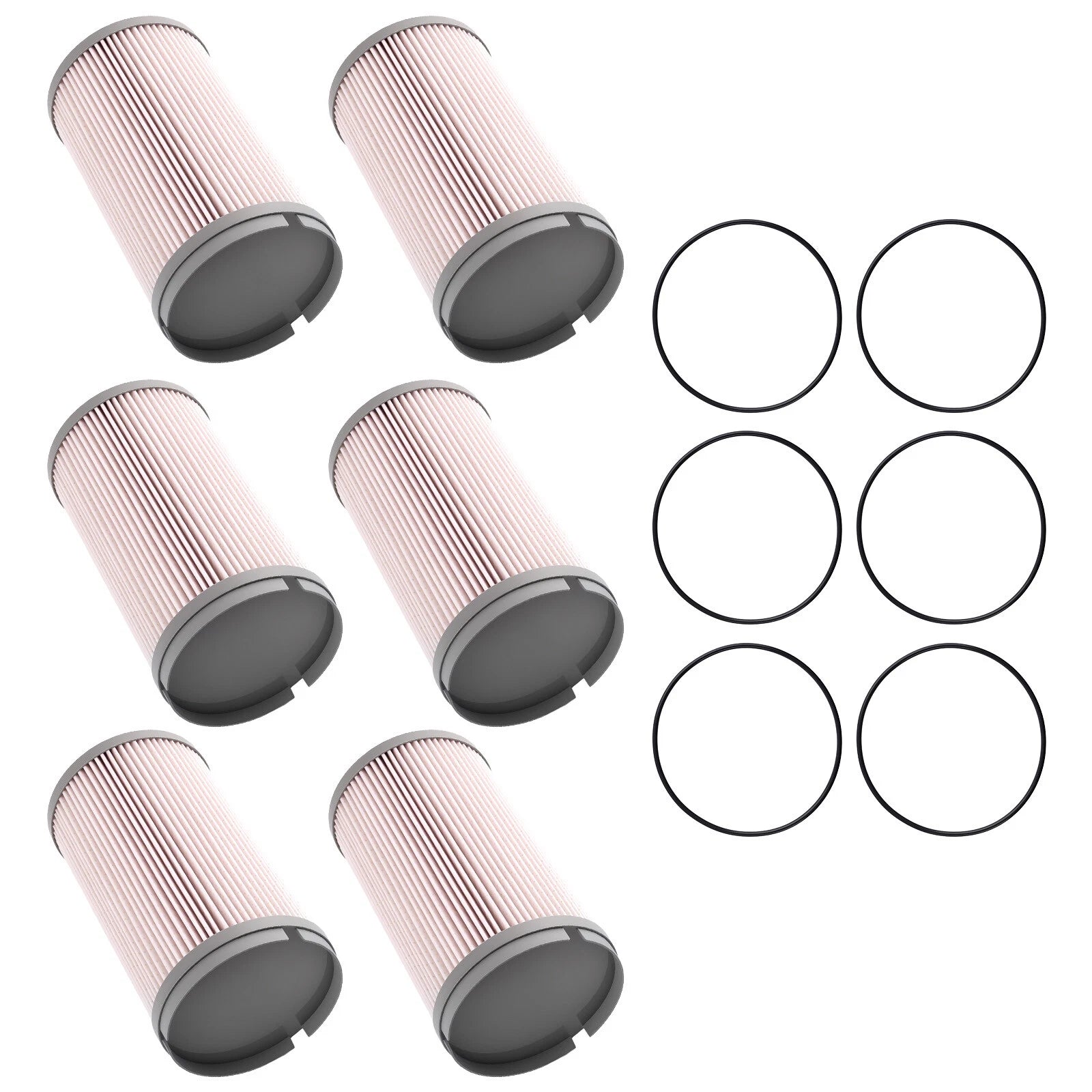 6X Fuel Filter for Kenworth T660 T680 T700 (2015–2017)