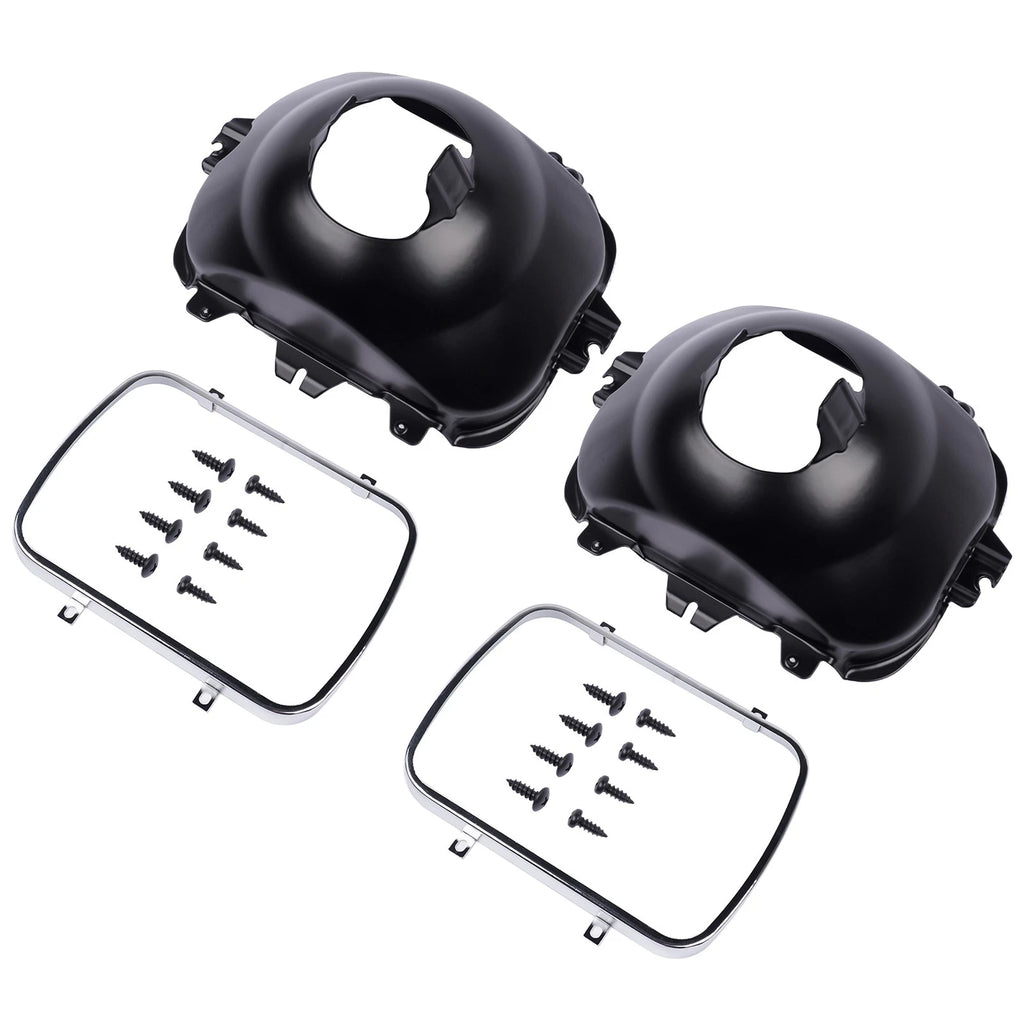 2X Headlight Bucket Kit for Cadillac Escalade, Chevrolet Blazer (1999–2006) 5966249