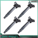 Set of 4 Ignition Coils for Toyota Corolla Matrix Celica Pontiac Vibe 1.8L
