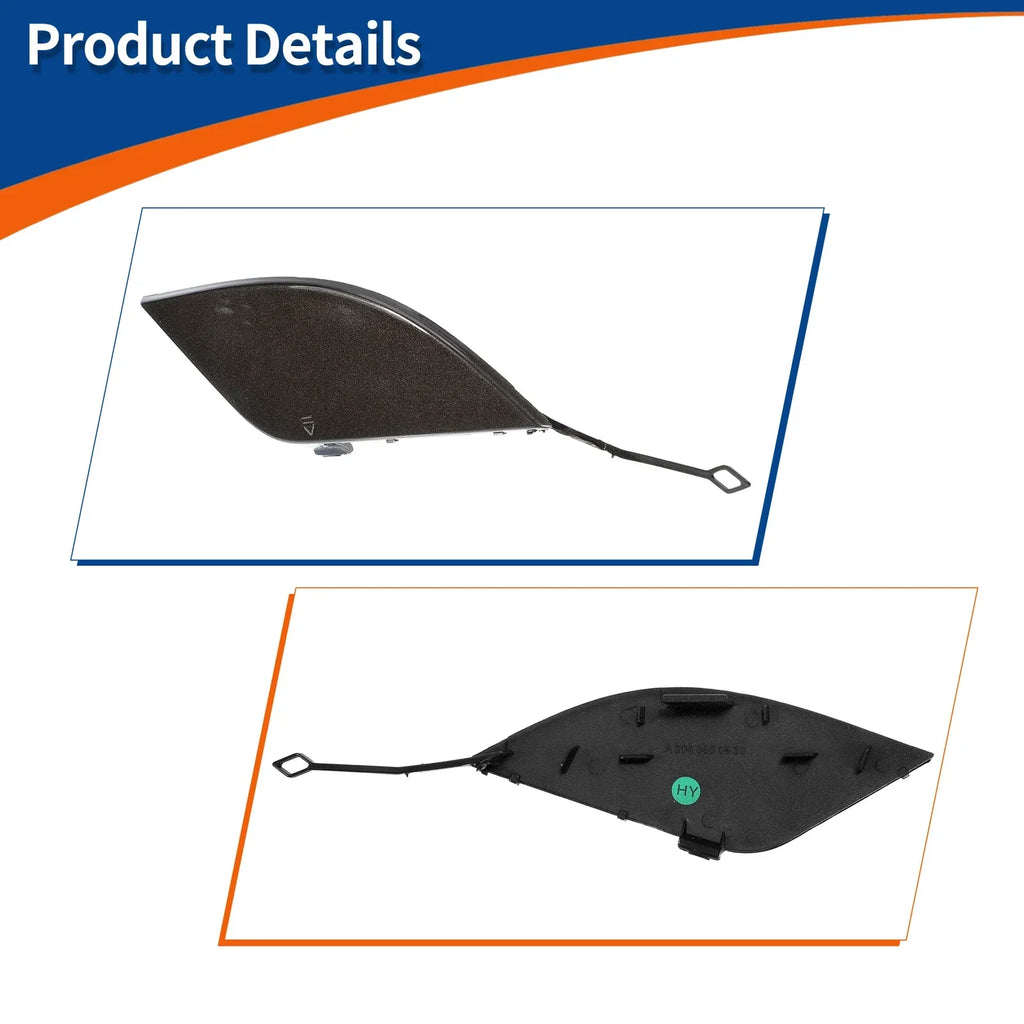 Rear Tow Hook Cover for Mercedes-Benz (2012-2015) Crystal Brown