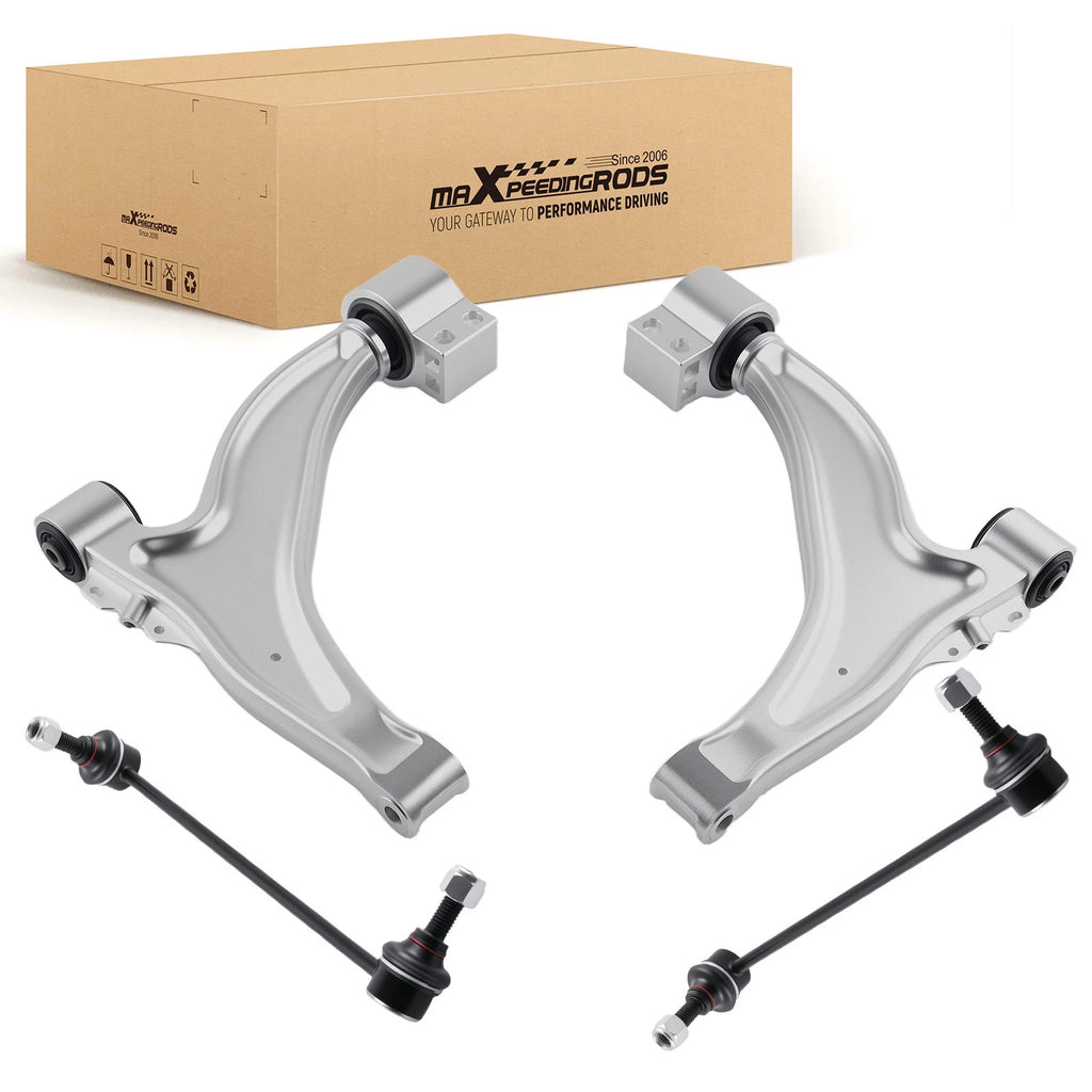 Front Suspension Lower Control Arms Sway Bar Links for Cadillac XTS (2013–2017)