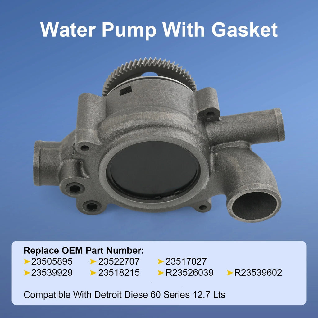 Water Pump for Detroit Diesel 60 Series (1997-2007)