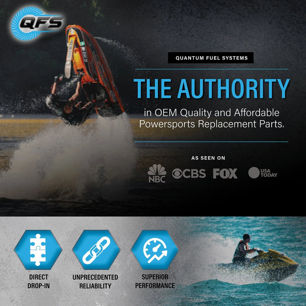 QFS Fuel Pressure Regulator for Kawasaki 1100 STX Ultra 130 DI (2000–2004) 16162-3701