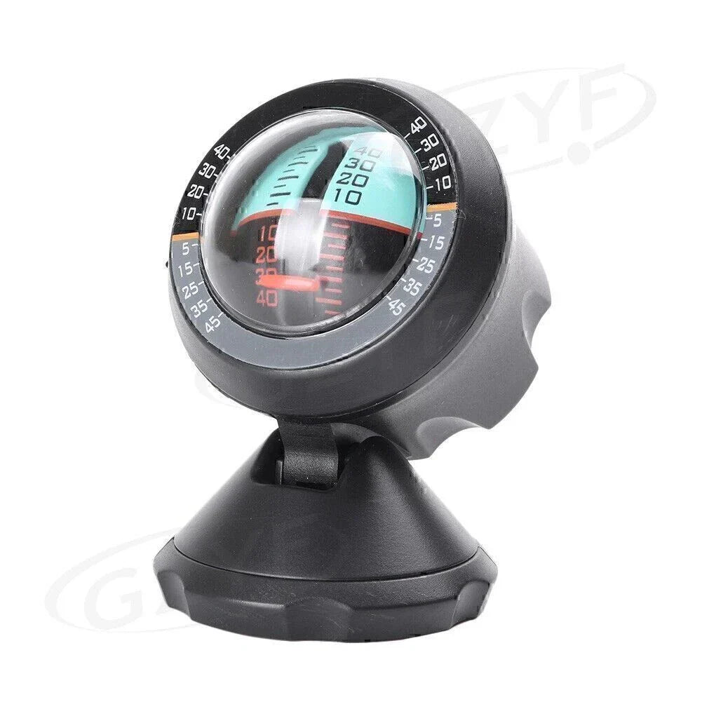 Offroad Inclinometer Gauge Angle Protractor Level Tilt Meter for Vehicles