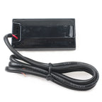 Mini LED Digital Voltmeter Gauge for Universal Vehicles - Red/Blue