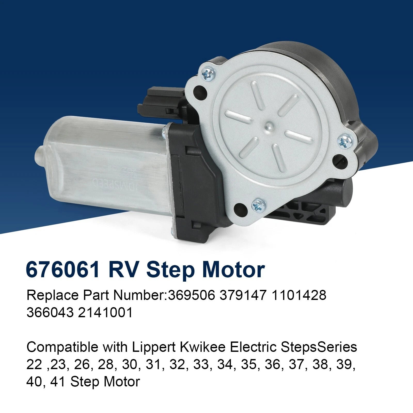Gear Box Linkage Assembly with Motor for Kwikee Electric Steps (RV)