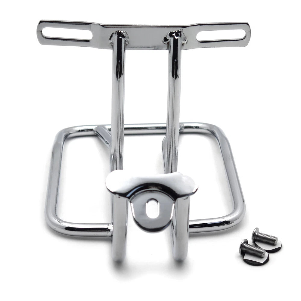 Chrome Steel Rear Luggage Rack for Harley Roadster Nightster 883 (2004–2023)