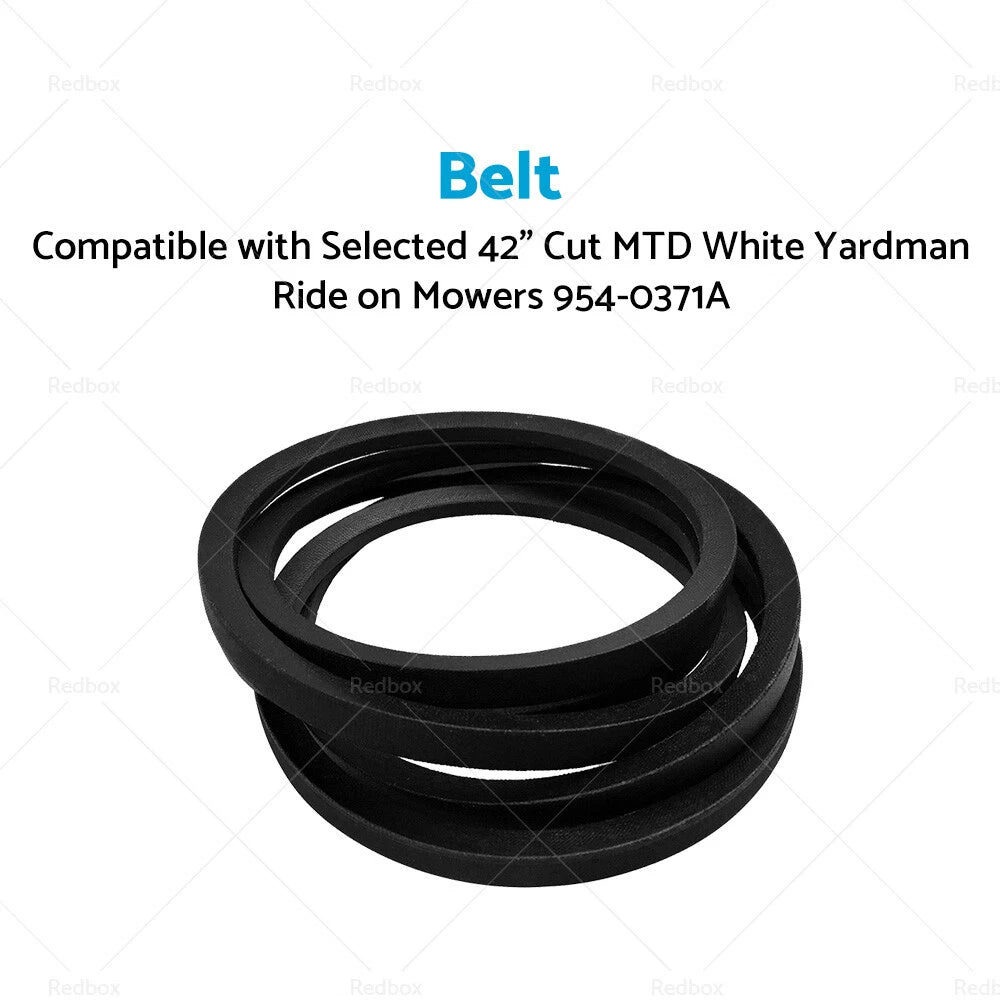 Belt for MTD White Yardman 42" Ride Mowers (954-0371A)