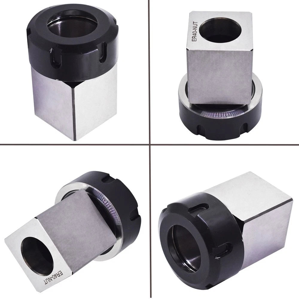 Collet Block Chuck Holder for CNC Lathe Engraving Machine (ER40)