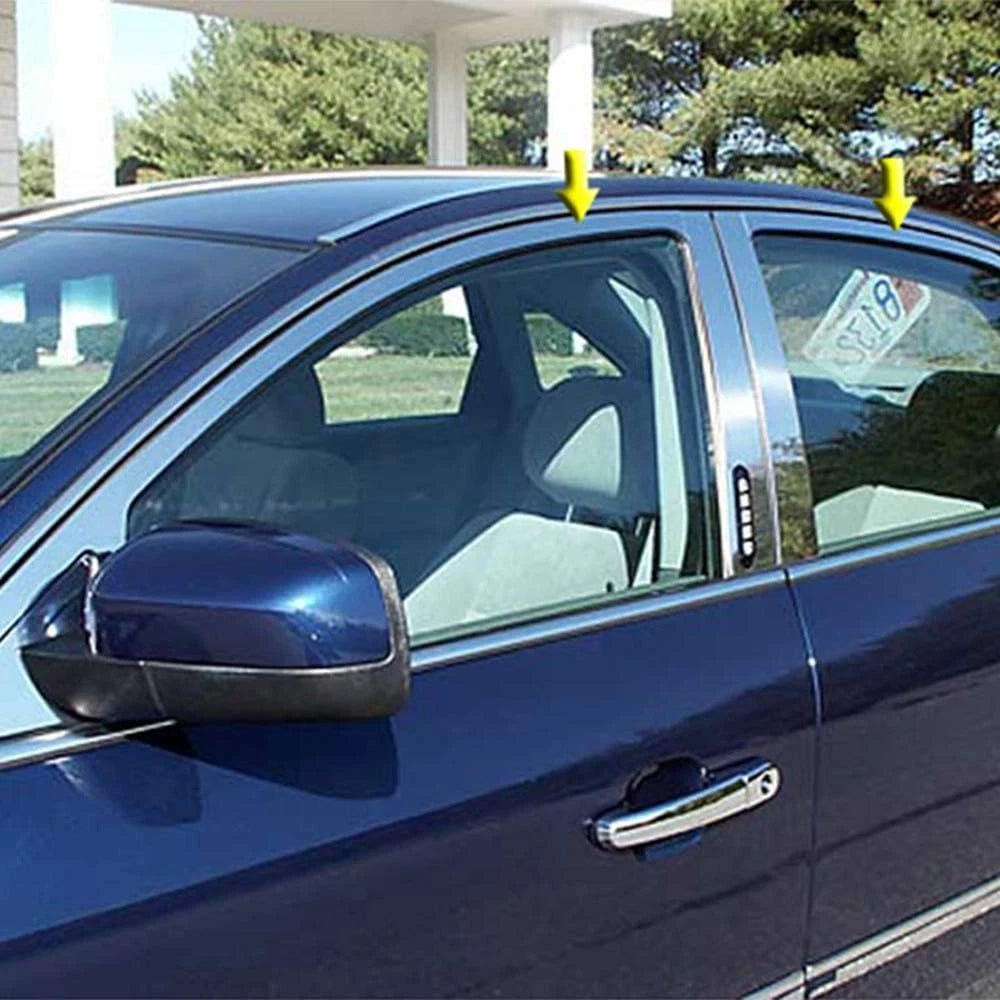 Luxury FX Stainless Window Package Kit for Ford Five Hundred (2005–2007)
