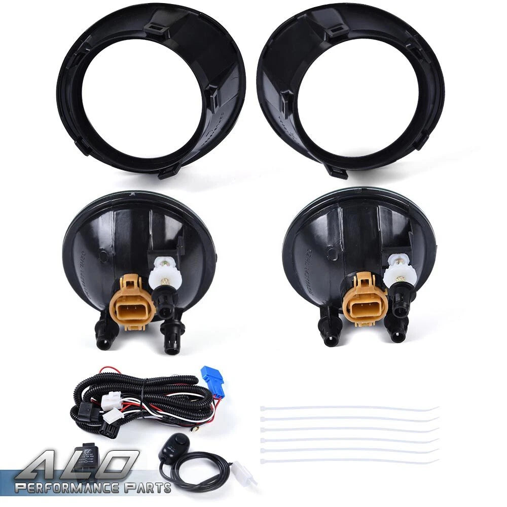 Fog Lights Kit for Chevy Camaro (2010–2013) Smoke Lens with Wiring & Switch