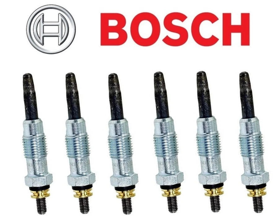 Set of 6 Glow Plugs for Mercedes 300SD 350SD 350SDL S350 (1981–1991)