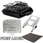 Razor Trunk Pad Mount Top Rack Plate for Harley Electra Road Glide (2014–2026)