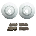 Hella Front Rotors & Low-Met Disc Brake Pad Kit for Audi Q5 (2013–2015)