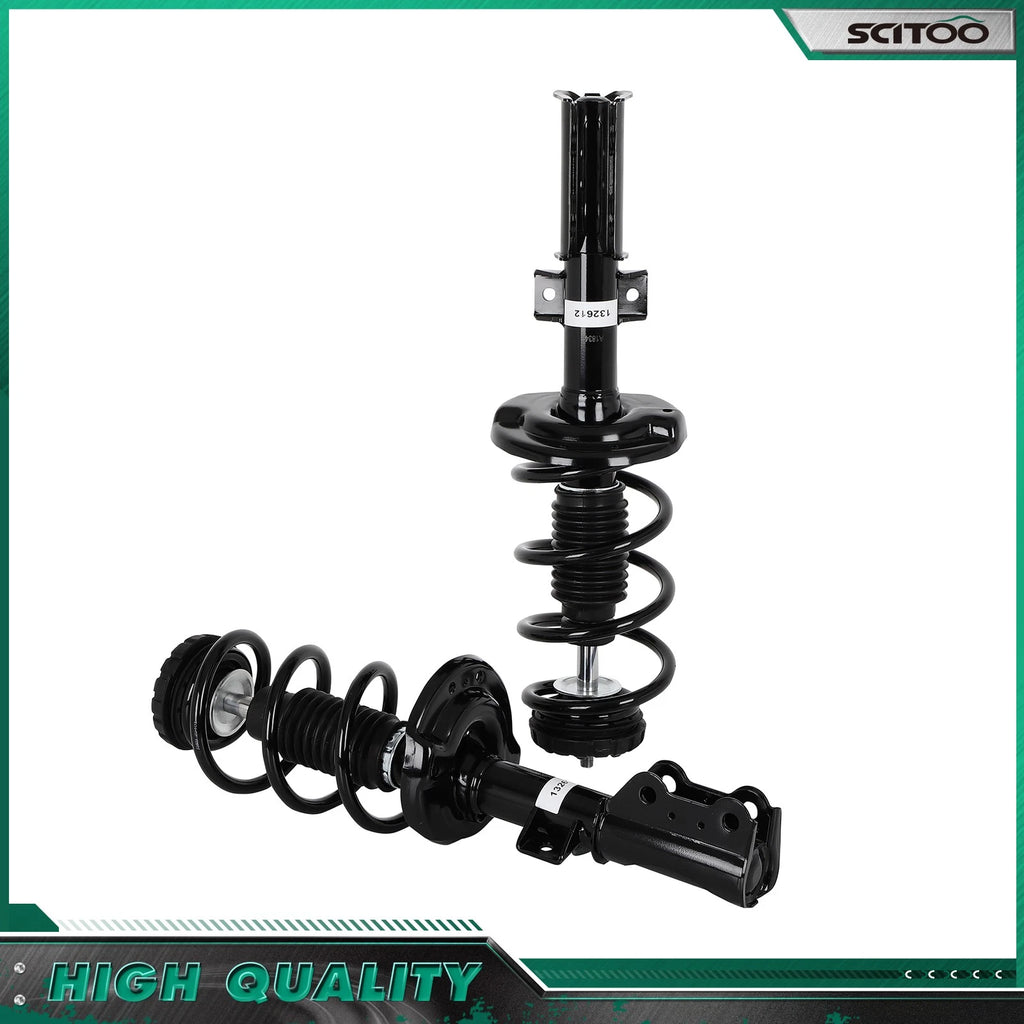 2X Front Complete Strut & Coil Spring Assembly for Cadillac SRX (2010–2016)