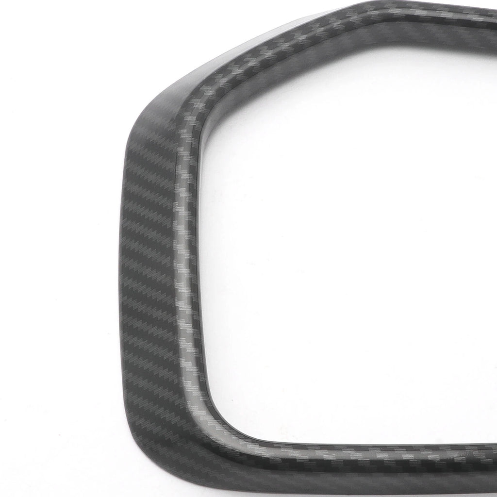Carbon Fiber Pattern Mirror Rear View Bezel Trims for Honda Civic Type R (2016-2019)