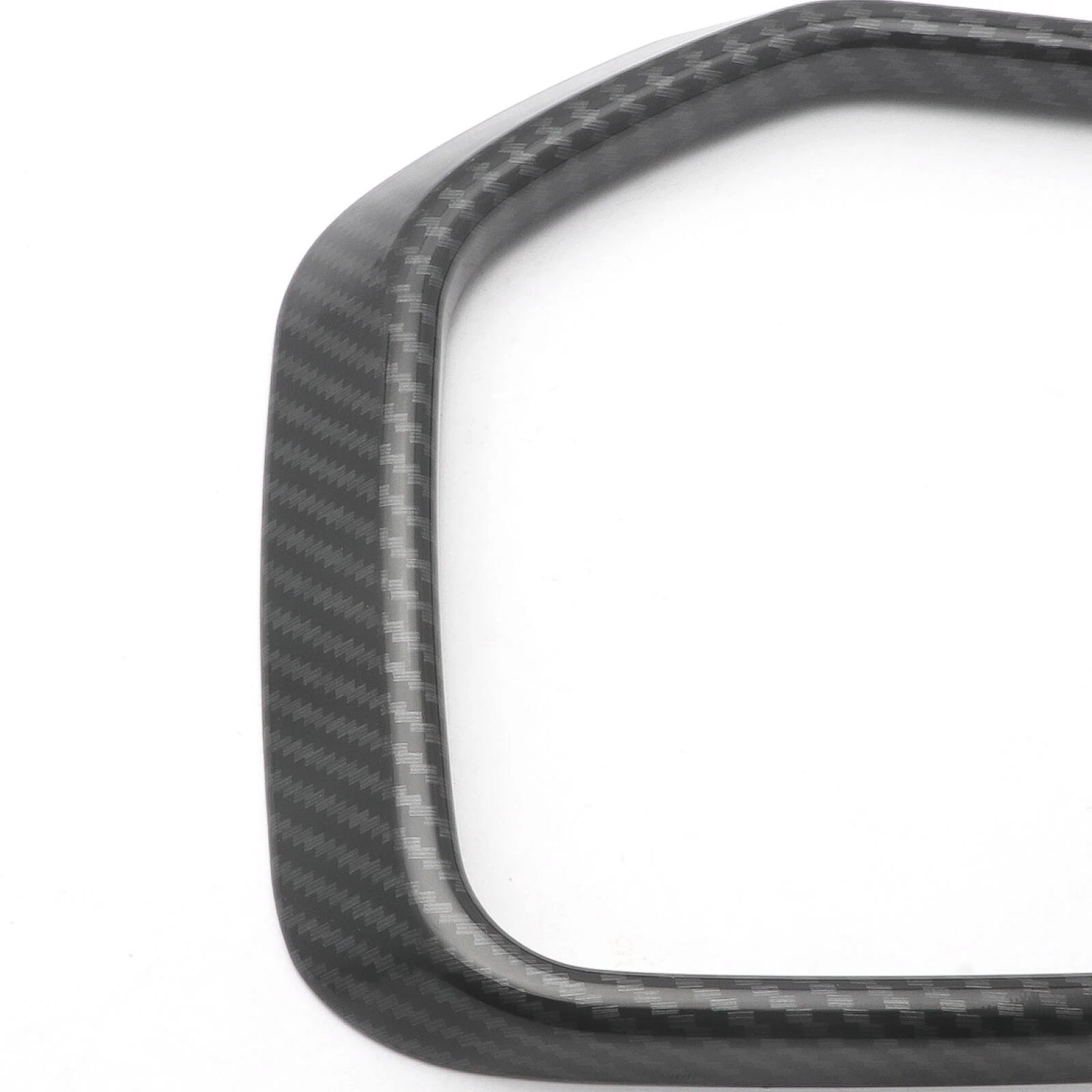 Carbon Fiber Pattern Mirror Rear View Bezel Trims for Honda Civic Type R (2016-2019)