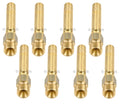 Set of 8 Bosch Fuel Injectors for Ferrari Mondial, Mercedes R107 W116 W126 V8