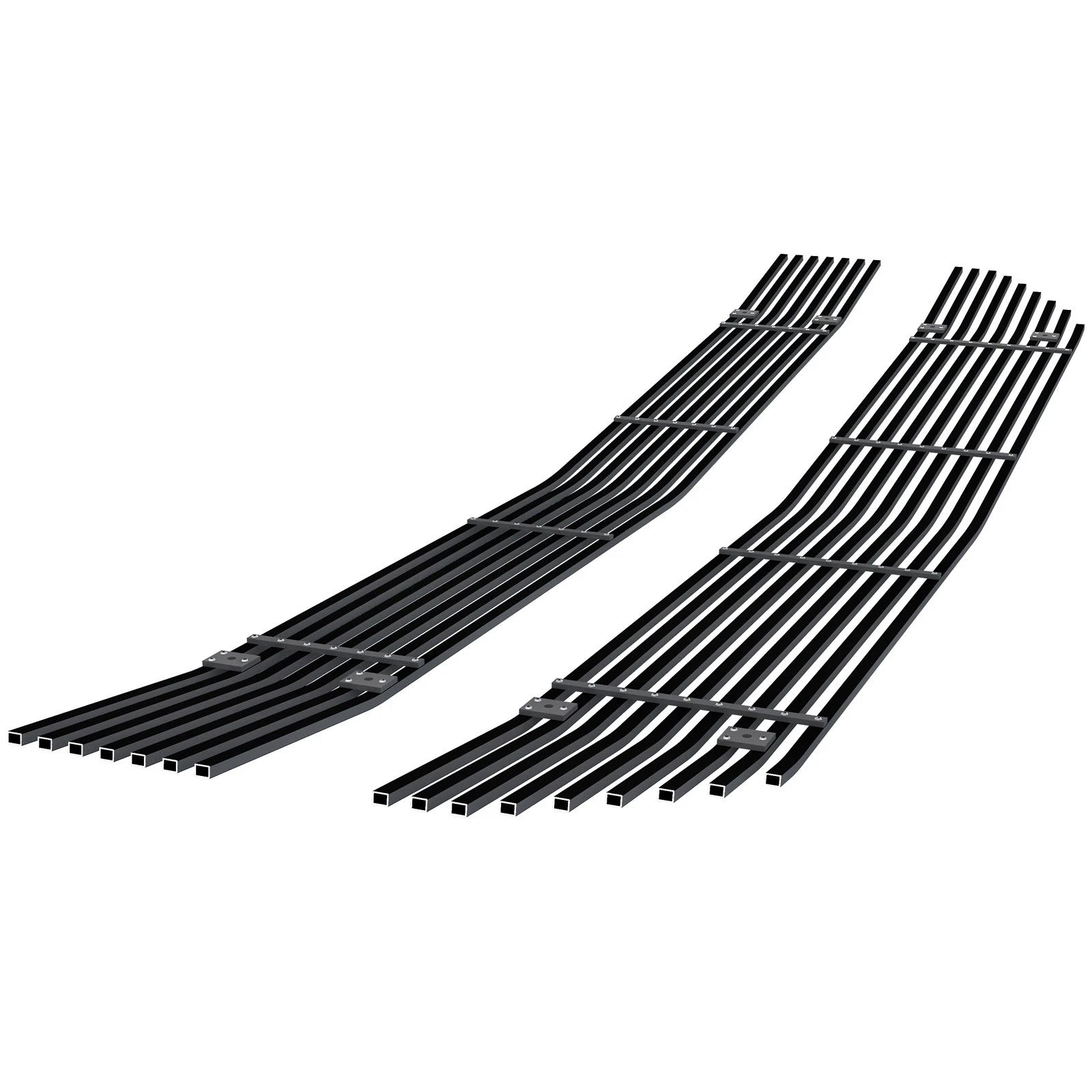 Upper Black Billet Grille Insert for Chevy Silverado 1500 (2016-2019)