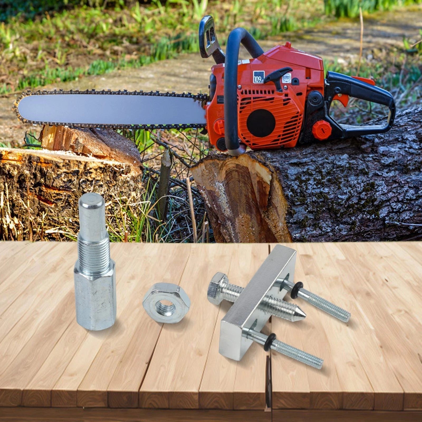 Engine Maintenance Kit with Flywheel Puller for Chainsaw Models (Various)