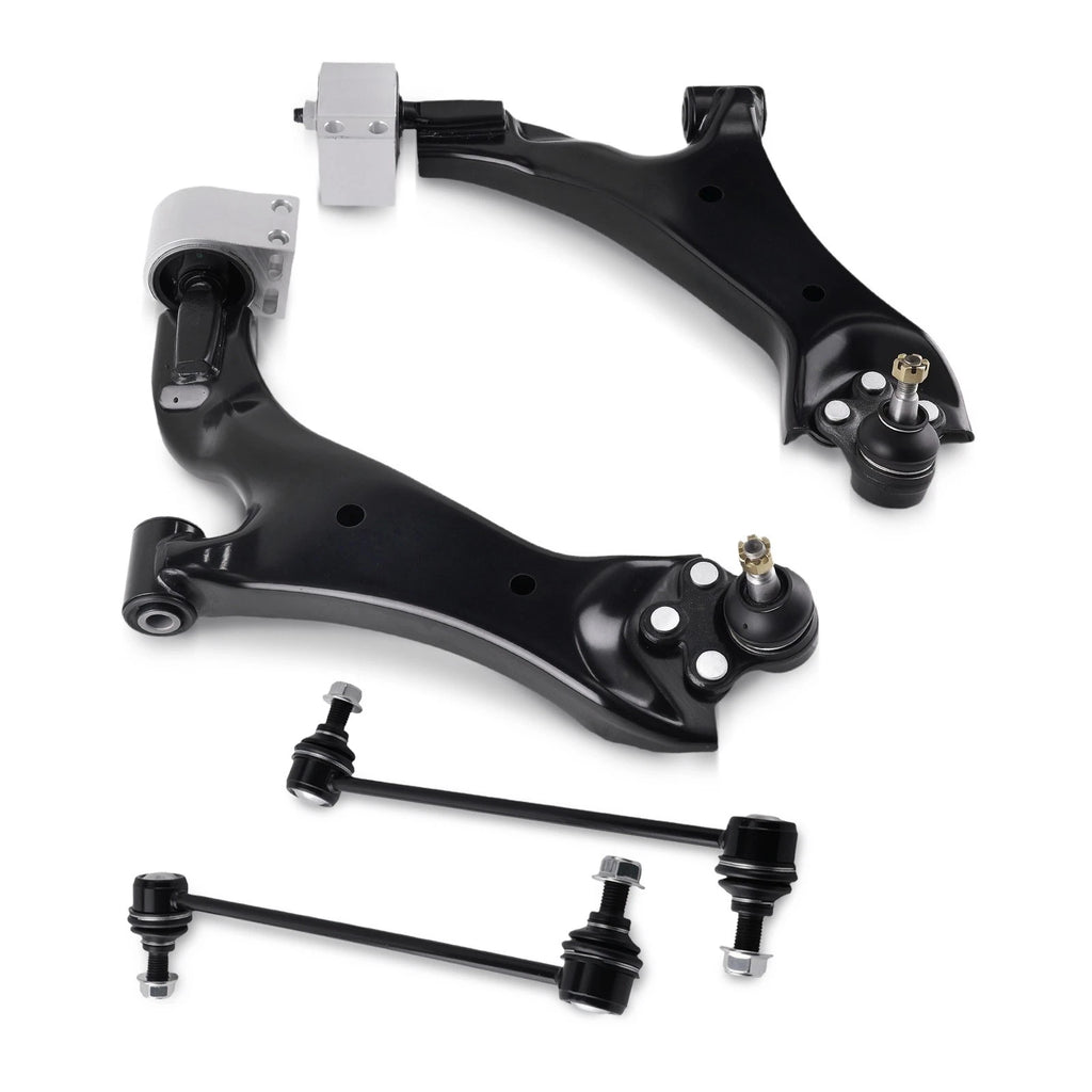 4× Front Lower Control Arms and Sway Bar Links for 2012–2015 Chevrolet Captiva Sport