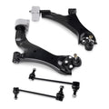 4× Front Lower Control Arms and Sway Bar Links for 2012–2015 Chevrolet Captiva Sport