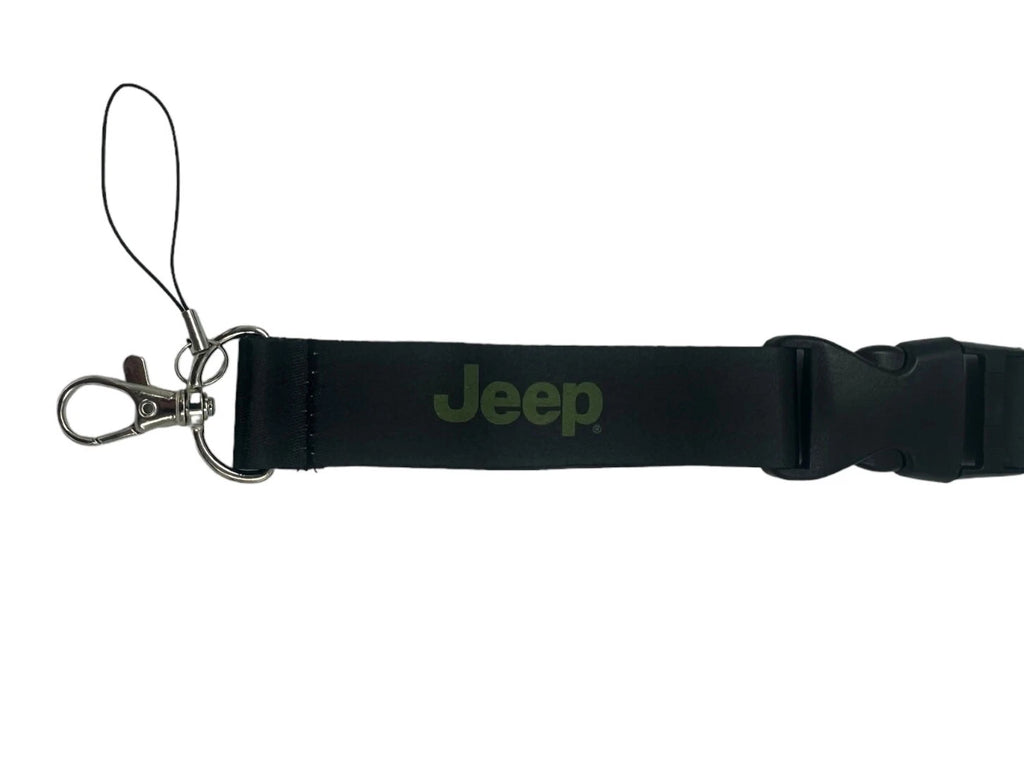 Jeep Logo Keychain Lanyard Replacement for Universal Jeep Models (2007–2024)