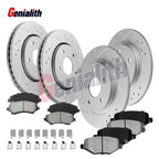 Drilled Rotors & Pads Set for Dodge Grand Caravan (2008–2020)