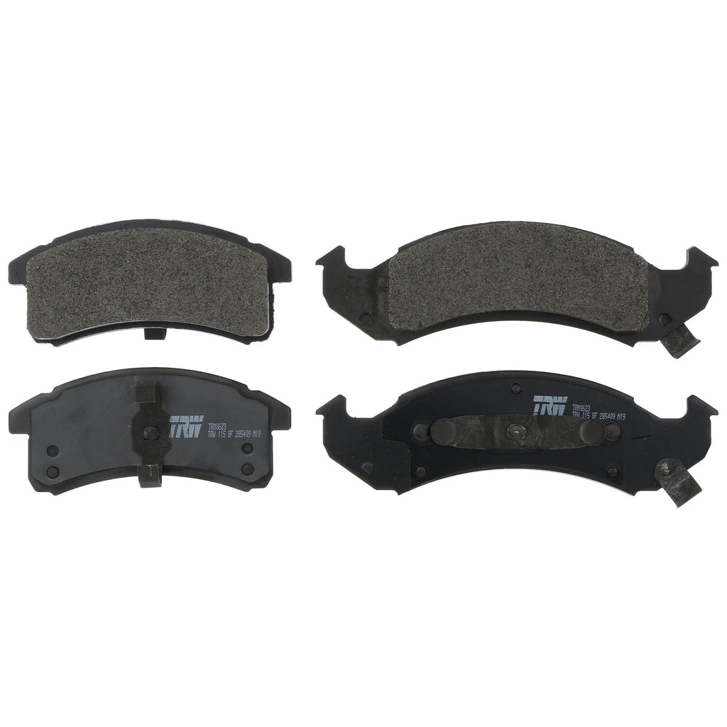 Front Brake Kit 278mm Rotors TRW Metallic Pad for Buick Chevy Oldsmobile Pontiac
