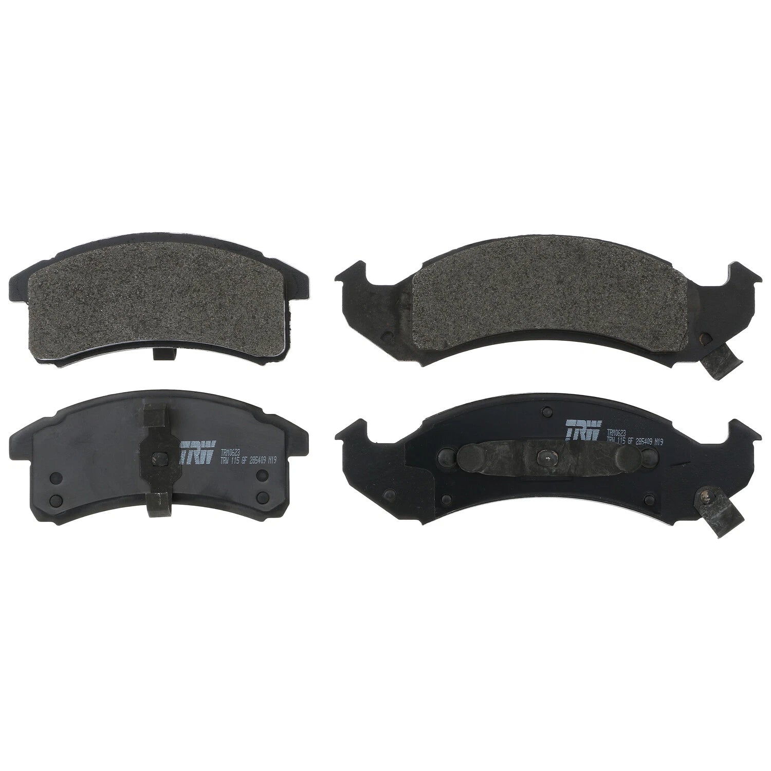 Front Brake Kit 278mm Rotors TRW Metallic Pad for Buick Chevy Oldsmobile Pontiac
