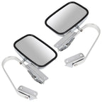 Set of 2 Manual Side View Mirrors for Ford F150-F350 (80–96)