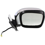 Power Mirror for Mitsubishi Montero (2001–2006) Right Heated Chrome Manual Folding