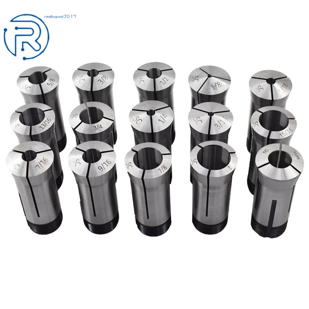 5C Collet Set for Emergency Use and Collet Stop