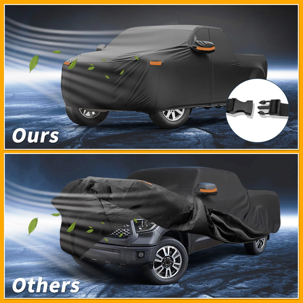 Waterproof All Weather Car Cover for Toyota Tundra (190T-PU)