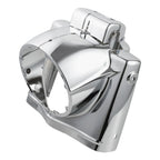 7" Round Headlight Nacelle Cover for Harley Touring Road King (2014–2025) Chrome
