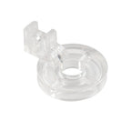 1/2" Clear Free Motion Couching Echo Quilting Ruler Foot for Low Shank