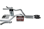 Dual Inlet Exhaust Kit for GM 2500 (2000–2006) Chrome Tips