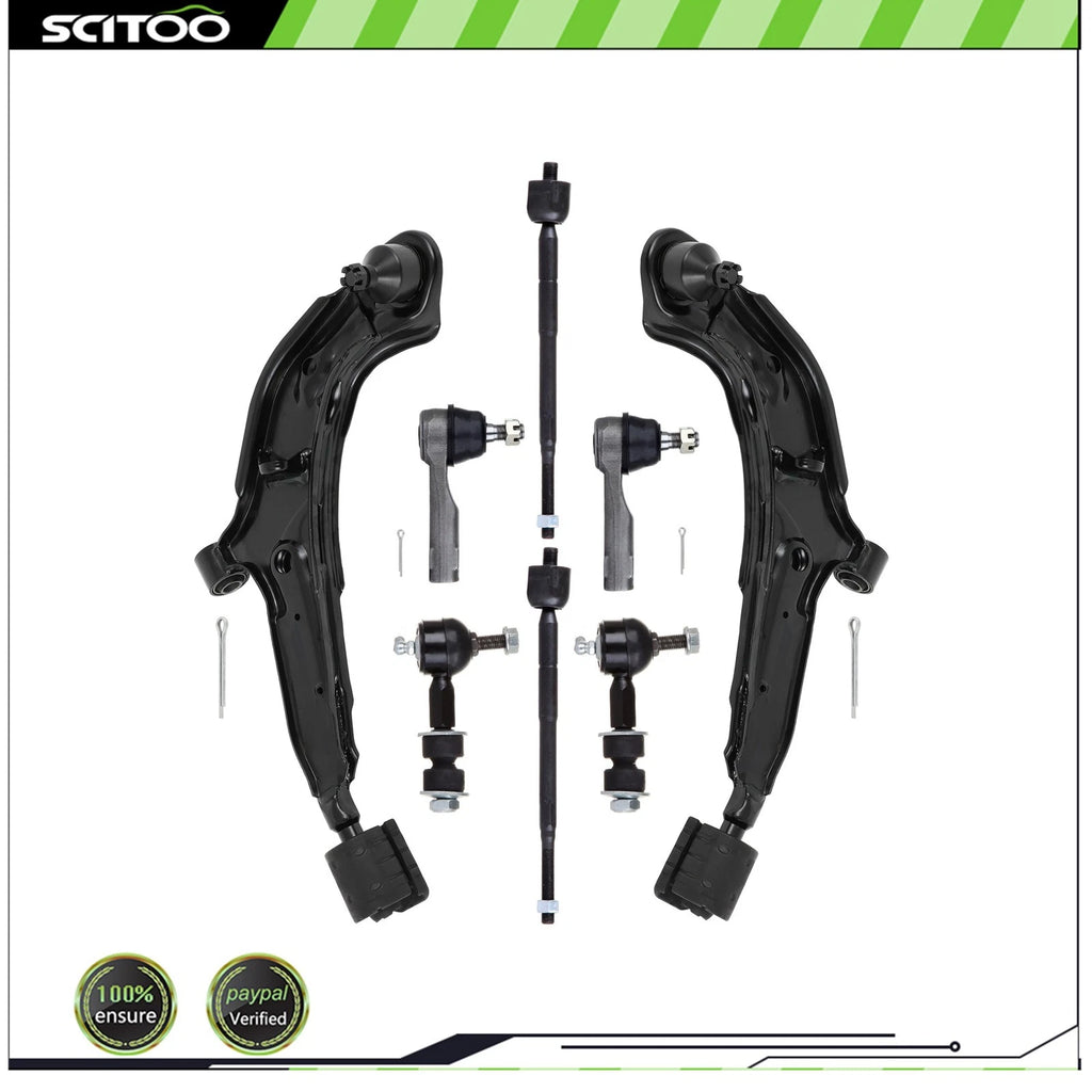 Front Control Arm Ball Joints Tie Rod End for Nissan Altima (1998–2001)