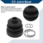 Inner CV Joint Boot Kit w/ Clamps for Hyundai Santa Fe (2006–2012)