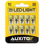10x AUXITO LED Interior License Plate Light Bulb for (168, 194, 2825)
