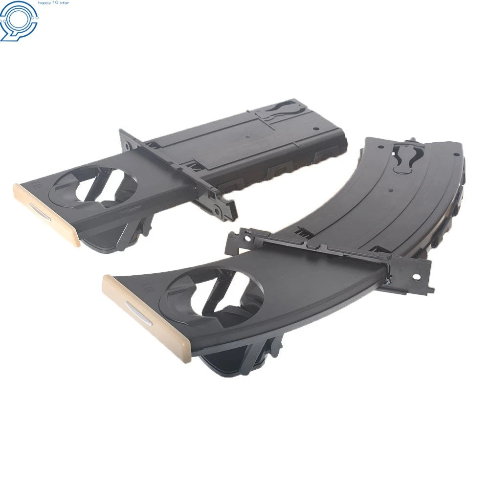 Set of 2 Beige Front Cup Holders for BMW E90 E91 E92 E93 (2006–2013)