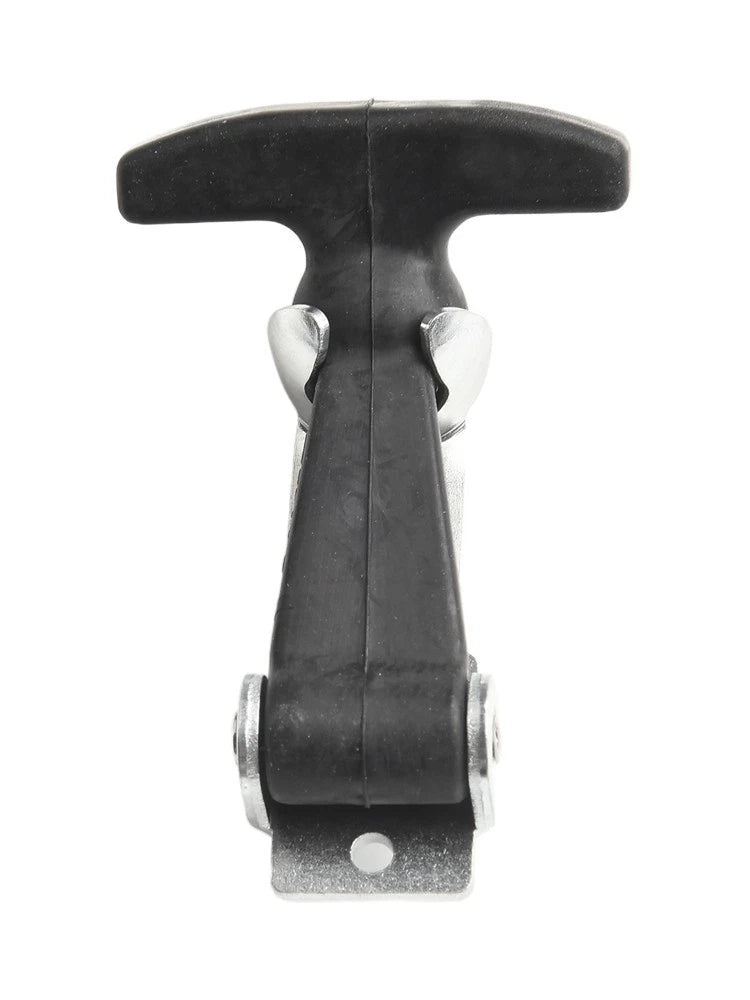 Elastic Stainless Steel Rubber Hood Catch for Universal Applications (4" - 7")
