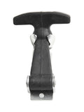 Elastic Stainless Steel Rubber Hood Catch for Universal Applications (4" - 7")