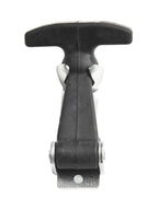 Elastic Stainless Steel Rubber Hood Catch for Universal Applications (4" - 7")
