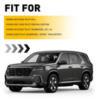 Front Left Upper Bumper Molding for Honda Pilot (2019–2022) 71108TG7A50 Black