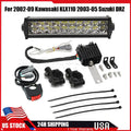 LED Headlight Light Bar for Kawasaki KLX110 (2002–2009) & Suzuki DRZ (2003–2005)