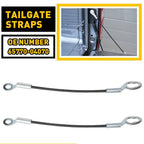 Tailgate Cable Lift Support for Toyota Tacoma (12 1/2 Inch, Left Right Pair)