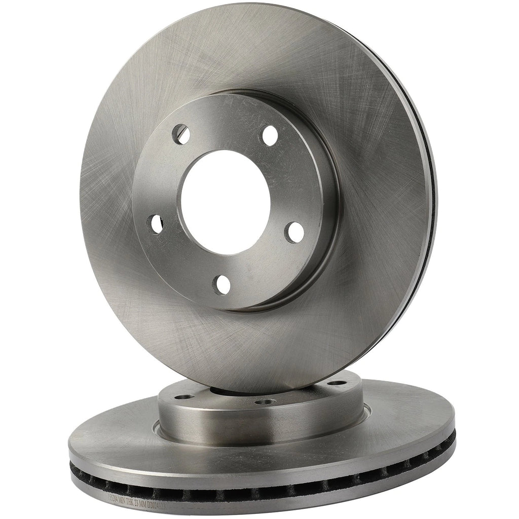 Front Brake Rotors Pair for Mazda 3 (2004–2013)