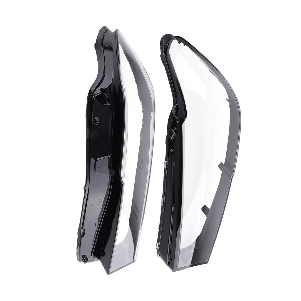 Set of 2 Headlight Lens Covers for BMW 530i 540i xDrive M5 (2020–2023)